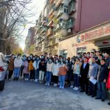 天津城建大学师生参观J9集团国际站智慧养老服务中心