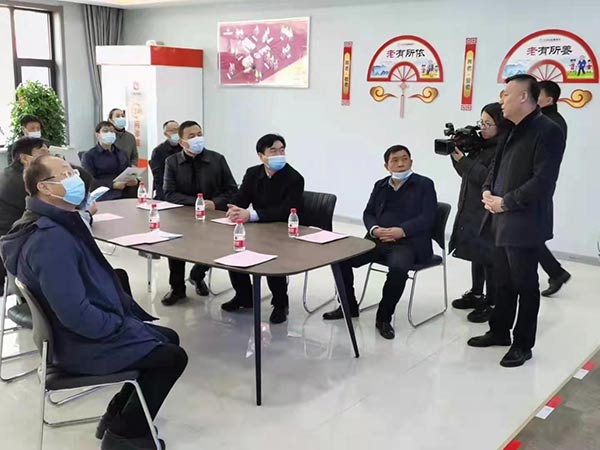 山西省民政厅副厅长琚李梅视察J9集团国际站山西运城项目地